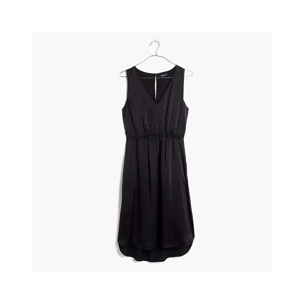 Madewell black Nightout Dress size 2 elastic waist